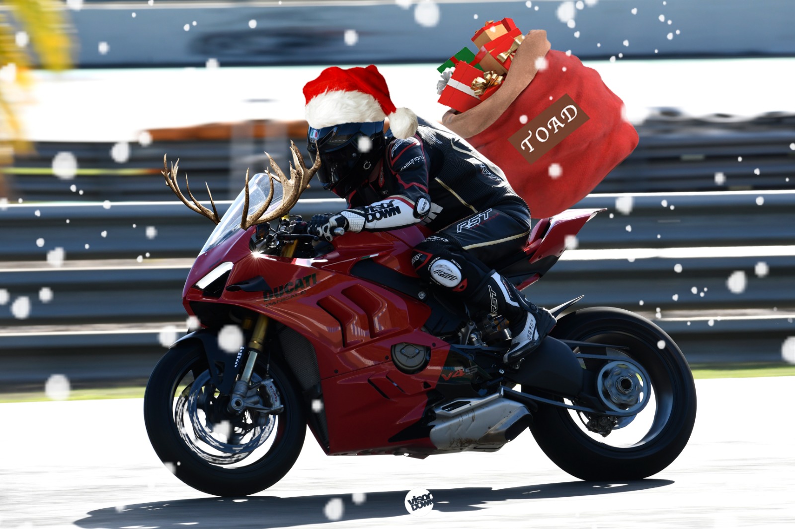 Christmas Motorcycle